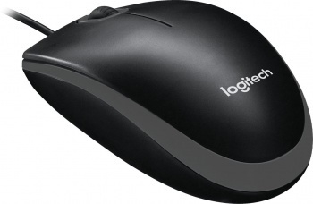  910-003357 Logitech Mouse B100 Black USB