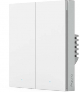   Aqara Smart wall switch H1 ( with neutral, double rocker) WS-EUK04