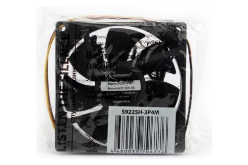  Gembird, 92x92x25, , 3 pin/4pin Molex,  30 