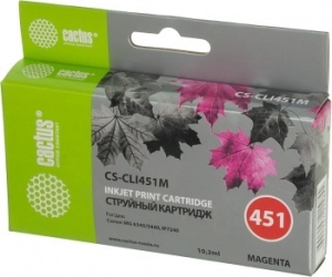   Cactus CS-CLI451M   Canon MG 6340/5440/IP7240 (9,8ml)