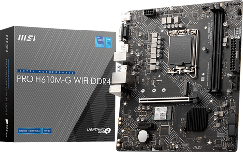   MSI PRO H610M-G WIFI DDR4 LGA1700