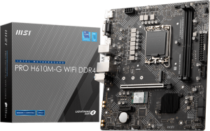   MSI PRO H610M-G WIFI DDR4 LGA1700