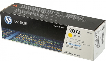 Тонер-картридж HP 207A желтый для M255/MFP M282/M283 1250 стр