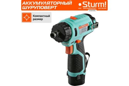   Sturm CD3212SC   { 12, Li-Ion, 2 , 2 , 2,0 , . 1,  