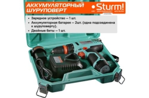   Sturm CD3212SC   { 12, Li-Ion, 2 , 2 , 2,0 , . 1,  