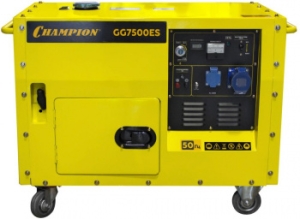  CHAMPION GG7500ES  5.5/6 OHV420 16 15 126 2.5/ 12V .  