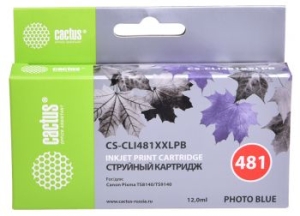   Cactus CS-CLI481XXLPB   (12)  Canon Pixma TS8140/TS9140