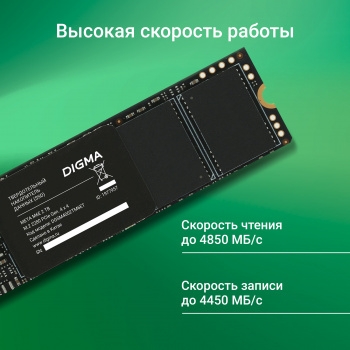  SSD Digma PCIe 4.0 x4 2TB DGSM4002TM6ET Meta M6E M.2 2280