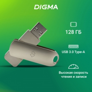   Digma 128Gb DRIVE3 DGFUM128A30SR USB3.0 
