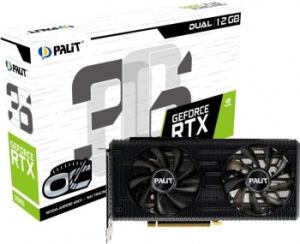  Palit PA-RTX3060 DUAL OC 12G LHR nVidia GeForce RTX 3060 12Gb retal (NE63060T19K9-190AD)