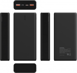   Digma DGPF20B 20000mAh QC3.0/PD3.0 22.5W 3A 2xUSB-A/USB-C  (DGPF20B22PBK