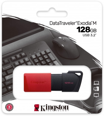   Kingston 128Gb DataTraveler Exodia M DTXM/128GB USB3.0