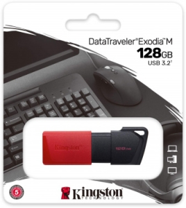   Kingston 128Gb DataTraveler Exodia M DTXM/128GB USB3.0