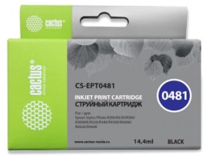  Cactus CS-EPT0481   Epson Photo R200 R220 R300 R320 (14,4ml)