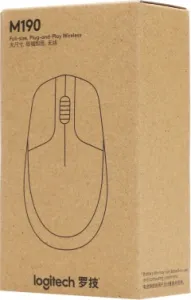 USB OPTICAL WRL M190 GREY 910-005924 LOGITECH