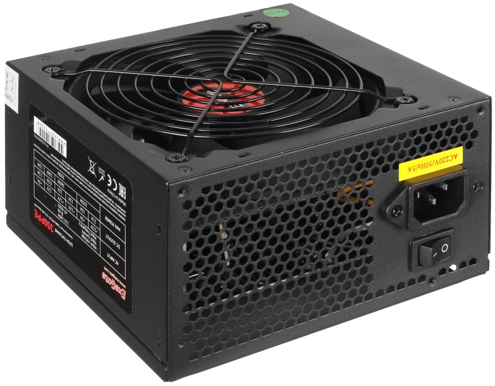   Exegate EX260638RUS   400W Exegate 400PPE, ATX, black, APFC, 12cm, 24p+4p, P