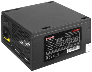   Exegate EX260638RUS   400W Exegate 400PPE, ATX, black, APFC, 12cm, 24p+4p, P