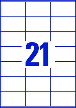 Avery Zweckform 3481 A4 70x41 21  /70/2/100./  . 