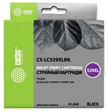   Cactus CS-LC529XLBK   Brother DCP-J100/J105/J200 (58)