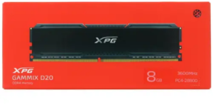   Adata 8GB DDR4 3600MHz PC28800 DIMM AX4U36008G18I-CBK20 Adata