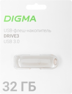   Digma 32Gb DRIVE3 DGFUM032A30SR USB3.0 