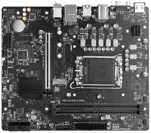 Материнская плата MSI PRO H610M-E LGA1700