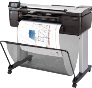  HP DesignJet T830 MFP (p/s/c, 24,4color,2400x1200dpi,1Gb,26spp(A1 drawingmode),USB/GigEth/W