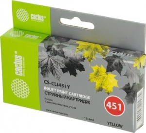   Cactus CS-CLI451Y   Canon MG 6340/5440/IP7240 (9,8ml)