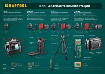   Kraftool 34640-2 ''ll-3d-2'' 360  20 / 70 