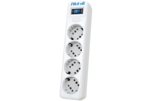   Pilot sG-Max 5 outlets (GP), 15/3.3 kVt, automatic circuit-breaker, 10 m, gfaphite