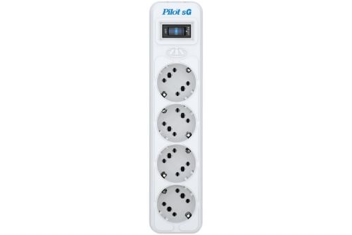   Pilot sG-Max 5 outlets (GP), 15/3.3 kVt, automatic circuit-breaker, 10 m, gfaphite