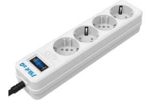   Pilot sG-Max 5 outlets (GP), 15/3.3 kVt, automatic circuit-breaker, 10 m, gfaphite