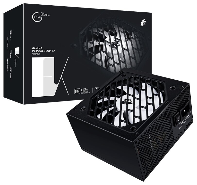   1STPLAYER FK 750W / ATX 2.4, APFC, 120mm fan / PS-750FK