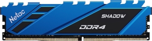   DDR 4 DIMM 8Gb PC21300, 2666Mhz, Netac Shadow NTSDD4P26SP-08B   C19 Blue,  