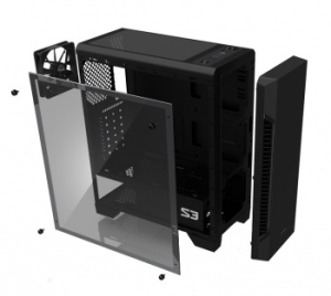  Zalman S3    ATX 2x120mm 2xUSB2.0 1xUSB3.0 audio bott PSU