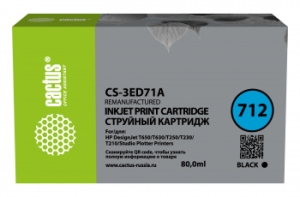   Cactus CS-3ED71A 712  (80)  HP DJ T230/630