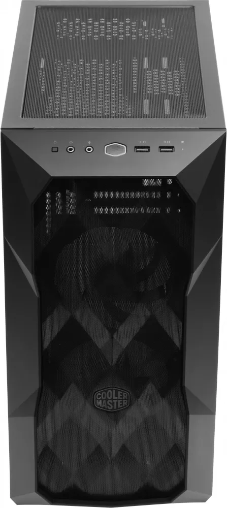  Cooler Master MasterCase TD300 Mesh, USB3.0x2, 2x120ARGBFans, Black, mATX, w/o PSU