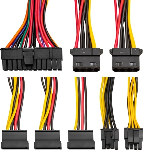   400W Exegate 400NPX, ATX, black, 12cm fan, 24+4pin, 6/8pin PCI-E, 3*SATA, 2*IDE, 1*FDD
