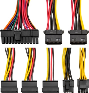  400W Exegate 400NPX, ATX, black, 12cm fan, 24+4pin, 6/8pin PCI-E, 3*SATA, 2*IDE, 1*FDD
