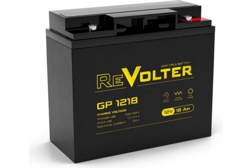 Аккумулятор 12В 18А.ч REVOLTER GP 1218