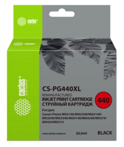   Cactus CS-PG440XL   Canon Pixma MG2140/MG3140 (600.)