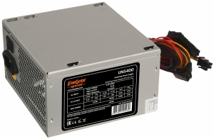   400W ExeGate Special UNS400, ATX, PC, 12cm fan, 24p+4p, 3*SATA, 2*IDE, FDD +  220