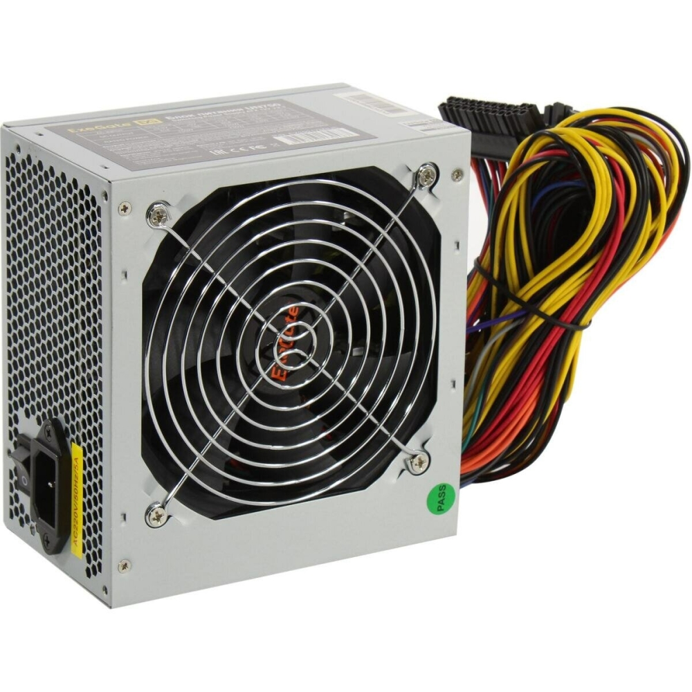   400W ExeGate Special UNS400, ATX, PC, 12cm fan, 24p+4p, 3*SATA, 2*IDE, FDD +  220