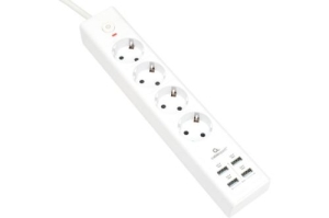   Cablexpert Exnovo EXN-4-U4-W-2, 4, 16, 4USB, 3.4A, 2, . 4+, , 
