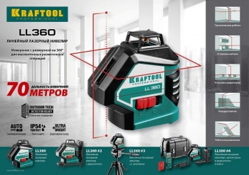   KRAFTOOL 34645-4  ''ll360-4'' 360  20 / 70 