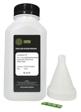  Cactus CS-RK-CF283X   120. ( .:)   HP LJ Pro M225dn/M201/M202 