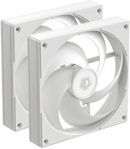    ID-COOLING AS-140-W DUET (2 pcs, 140mm, 1800rpm, 72,2 CFM, 24,9 , PWM 4-pin