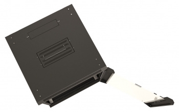   Hyperline TWB-1866-GP-RAL9004 19- (19), 18U, 908x 600 600,  