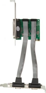  PCI-E Noname WCH382 1xLPT 2xCOM Ret
