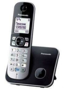  Panasonic KX-TG6811RUB  () { DECT,40 ,  120 